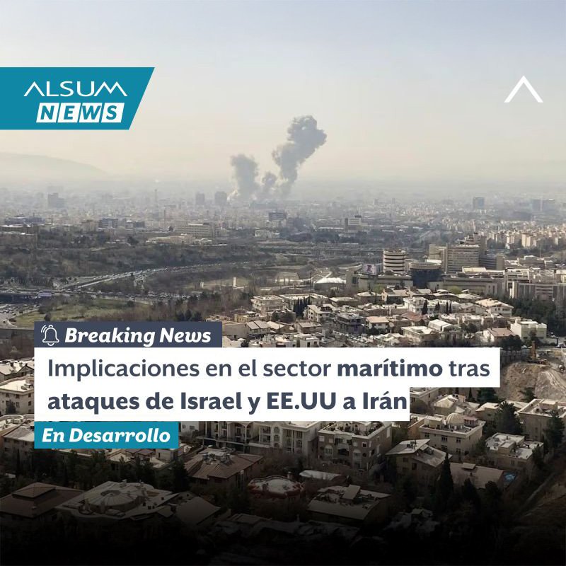 #Noticias | El ataque conjunto de EE. UU. e Israel contra Irán pone al sector marítimo en el centro de la tensión geopolítica.