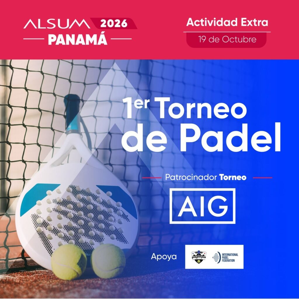 Primer torneo de Pádel – Congreso ALSUM 2026