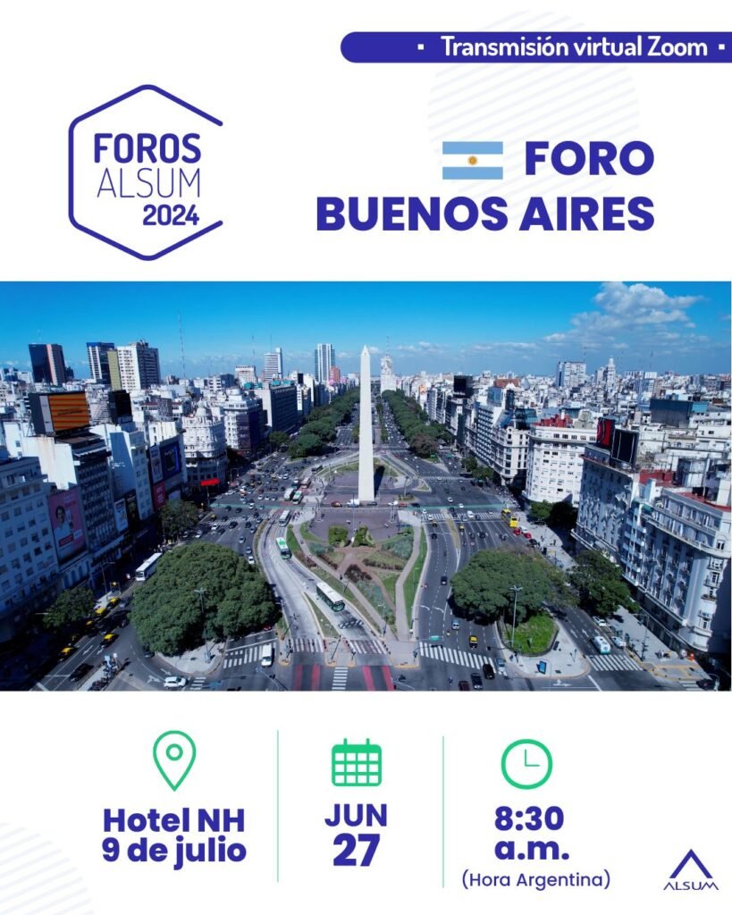 Foro Buenos Aires presencial | Hotel NH 9 de Julio - Fecha: 27 Junio 2024 a las 8:30 am